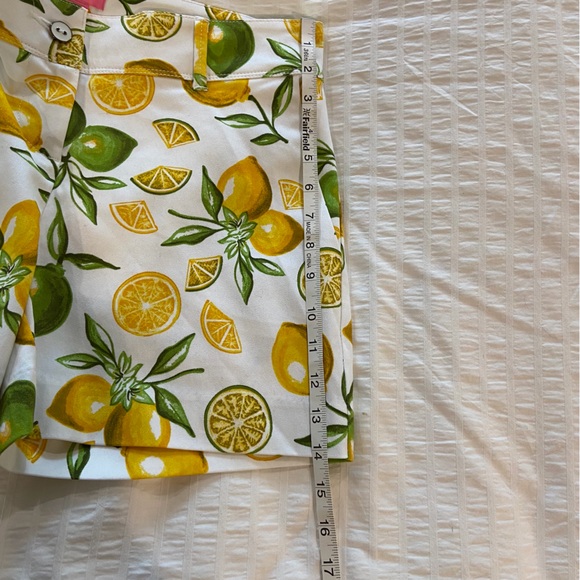 Isaac Mizrahi Citrus Print Women's Shorts Size 4 - Picture 12 of 12